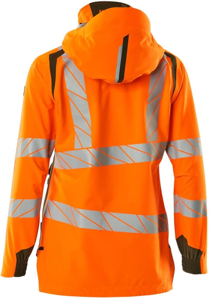 MascotDamenHardShellJackeAccelerateSafe19011-449Hi-visOrangeMoosgrn-XXL