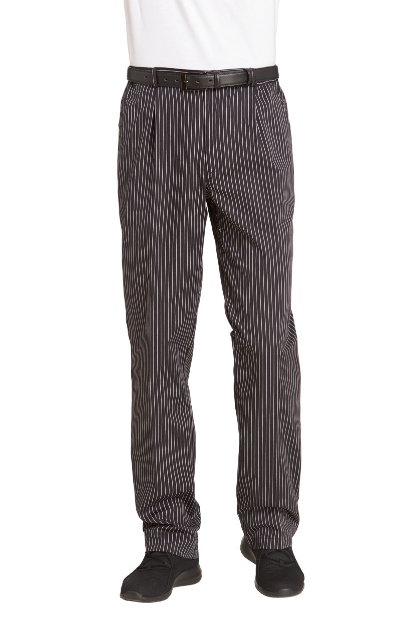 LeiberHerrenKoch-Service-Hose12647025SchwarzWei