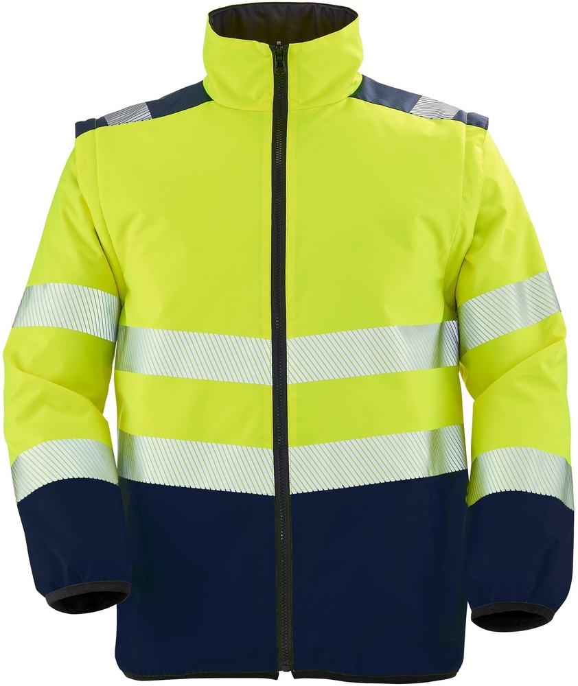 CepovettJackeMorvan9D05FluoYellowNavy-S