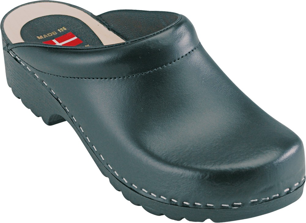 Euro-Dan220-01PU-ClogsoffenWeite13Schwarz-36