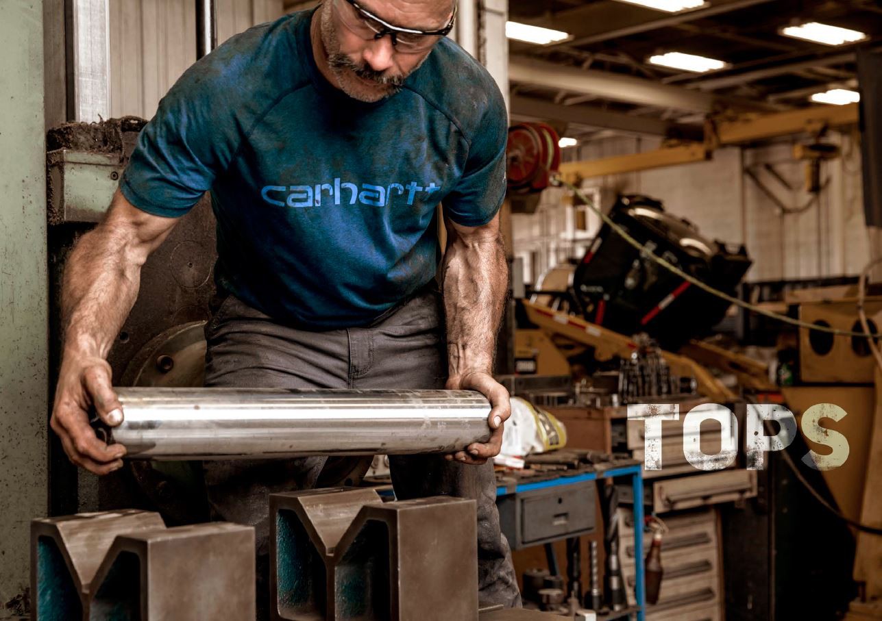 CarharttHerrenT-ShirtCoreLogoT-ShirtSSBlack