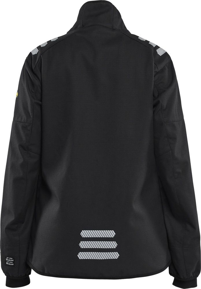 BlklderDamenArbeitsjackeSoftshellJackeInhrent44421560Schwarz-L