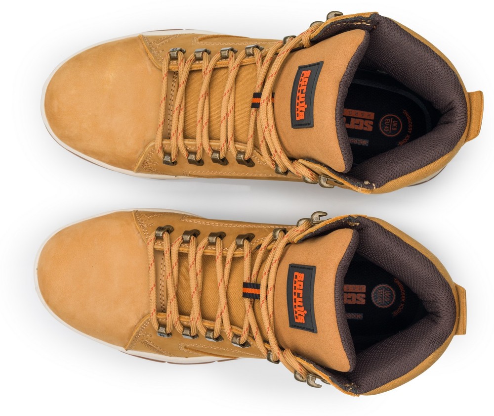 ScruffsSicherheitsschuheSicherheitsstiefelNevis-Hellbraun