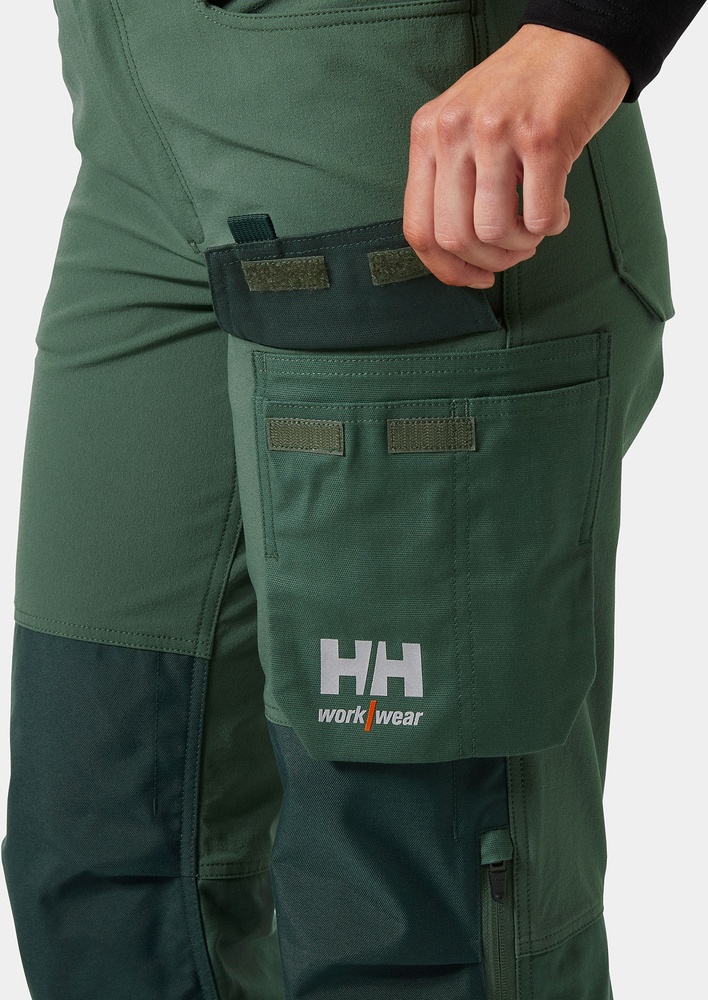 HellyHansenDamenArbeitshoseWOxford4XCNCTPant77597SpruceDarkestSpruce-C34