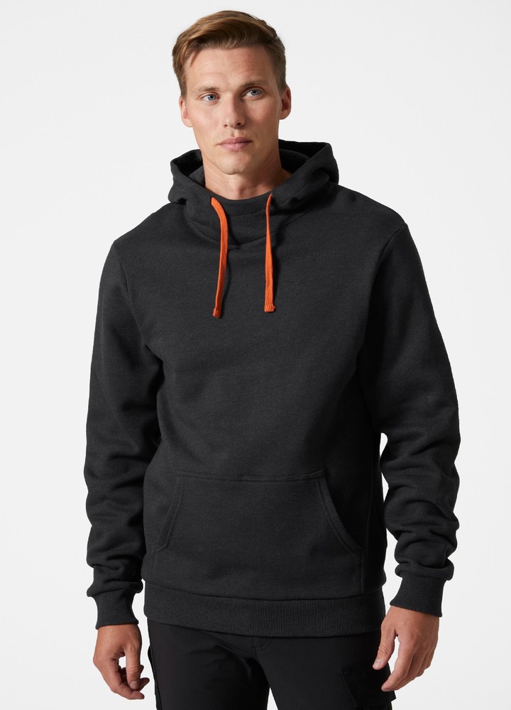 HellyHansenLogoHoodieBlack-XS