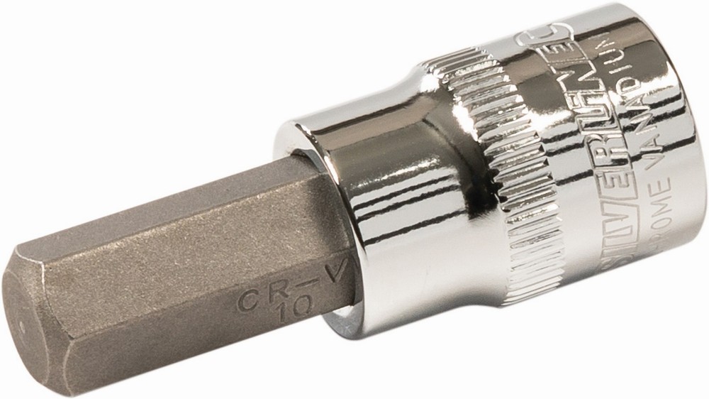 SilverlineSteckschlsselKnarrenSechskant-Schraubendrehereinstze38-Antrieb7-tlgSatzInnensechskant310mm