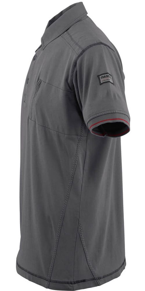 MascotPolo-ShirtmitBrusttascheKretaFrontline50351-833Hellanthrazit-XXL