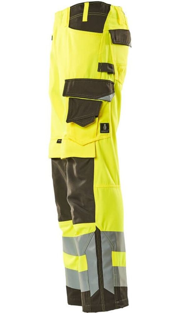 MascotHosemitKnietaschenKendalSafeSupreme15579-860Hi-visGelbDunkelanthrazit-C4676