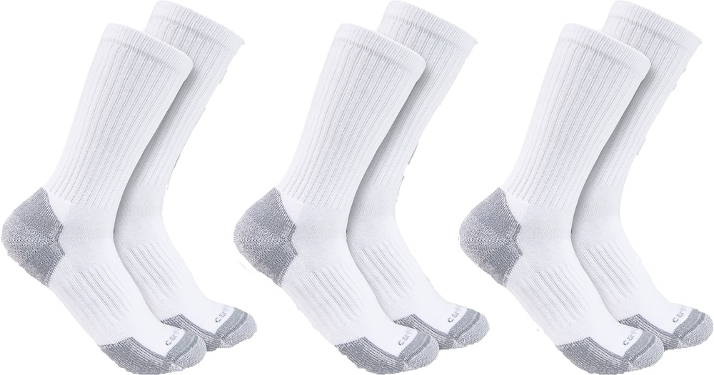 CarharttSockenMidweightCottonBlendCrewSock3PairSC6203M