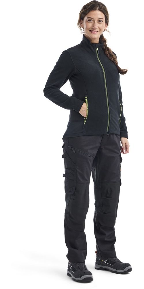 BlklderDamenArbeitsjackeMicrofleece-Jacke47661010SchwarzHighVisGelb-L