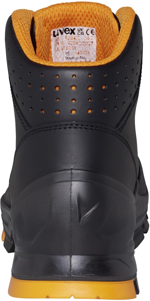 UvexSicherheitsschuhStiefel2SicherheitsstiefelS3LSRS3LBOAFitSystem65061SchwarzOrange-35Weite10