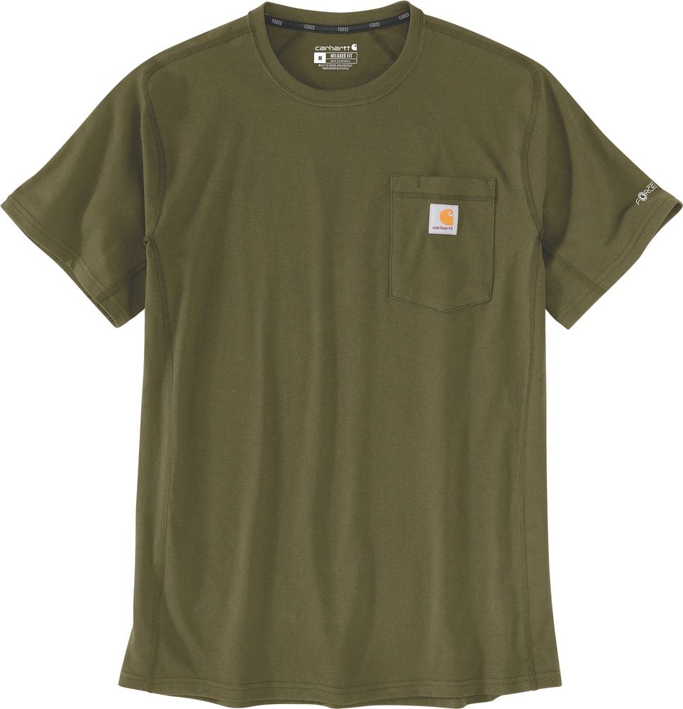 CarharttForcePocketSST-Shirt106652DarkBronzedGreen-XXL