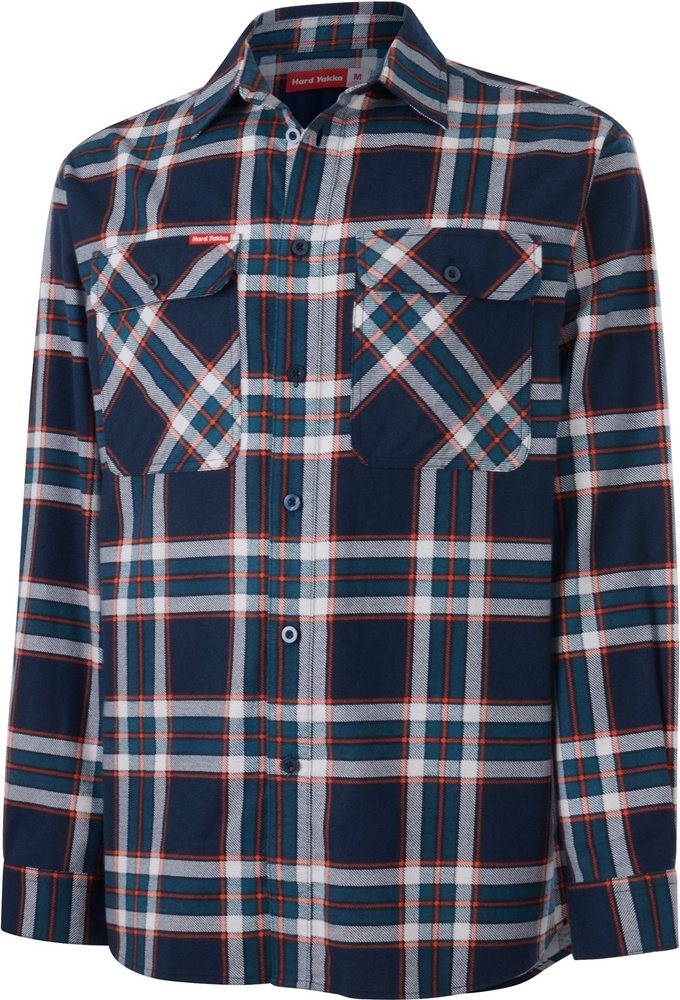 HardYakkaT-ShirtCoreFlannelShirtG07752Navy-S