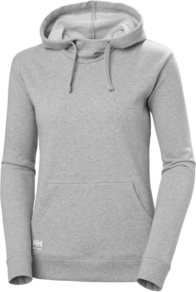 HellyHansenDamenClassicHoodieMidGrey-XS