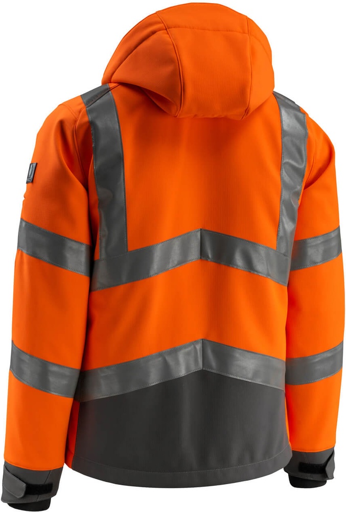 MascotSoftshellJackeBlackpoolSafeSupreme15502-246Hi-visOrangeDunkelanthrazit-XXL