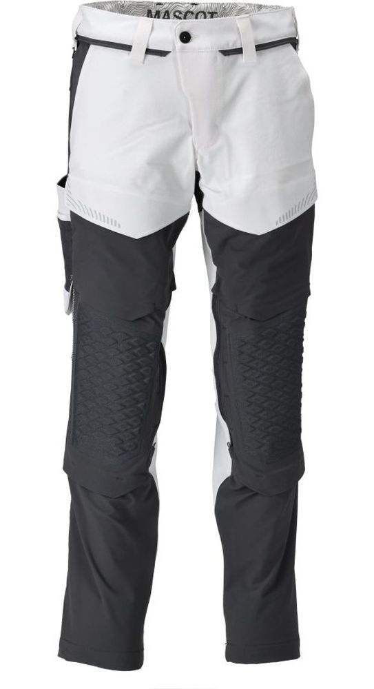 MascotHosemitKnietaschenMalerCustomized22079-605WeiAnthrazitgrau-C4476