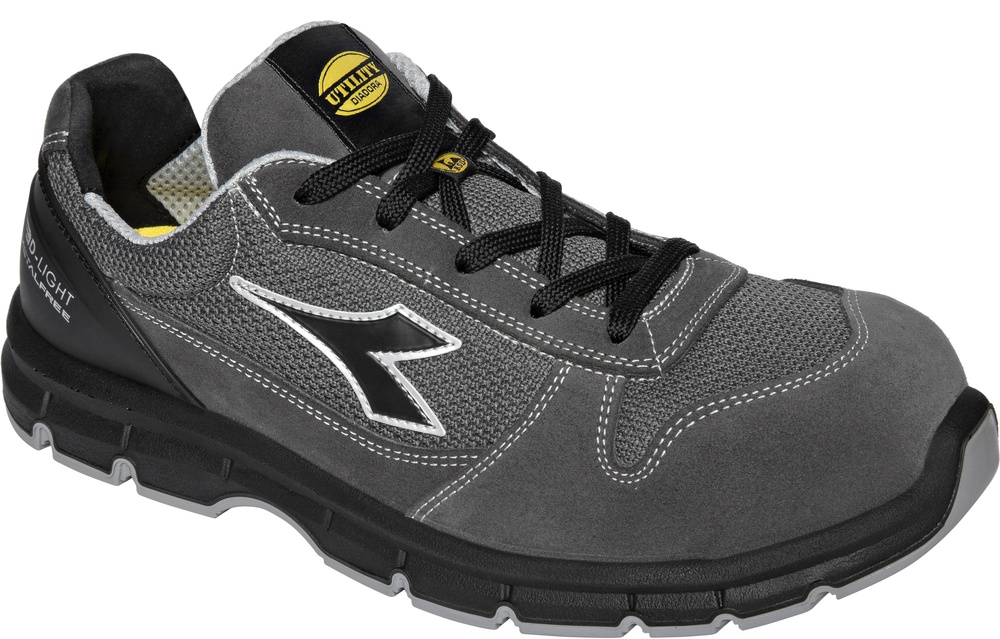 UtilityDiadoraSicherheitsschuheRunTextLowMetFreeS1PlFoSrEsdSteelGrayAnthracite-35