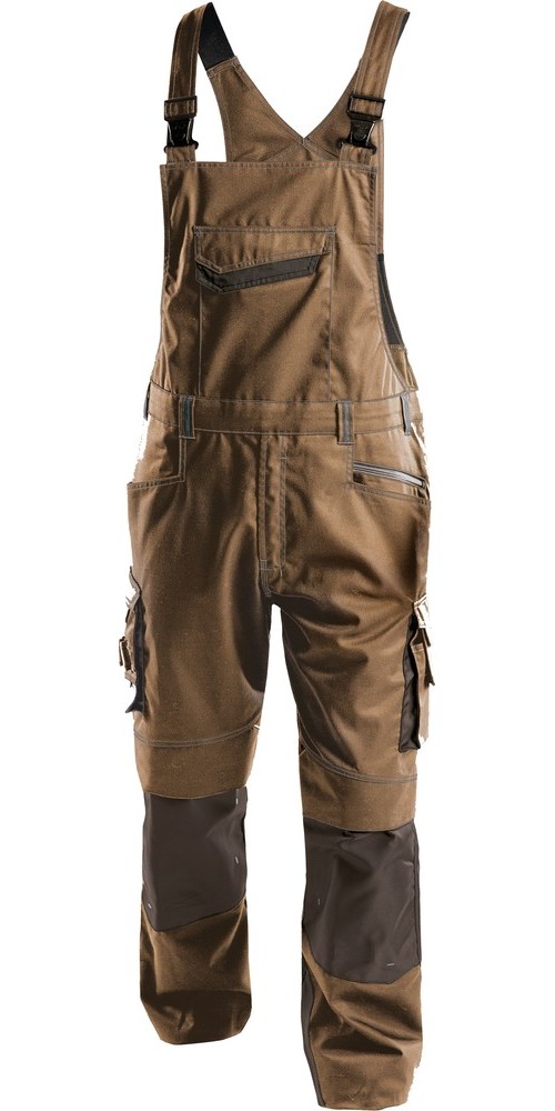 DassyArbeitslatzhosemitKniepolstertaschenVolticPESCO63LehmbraunAnthrazitgrau