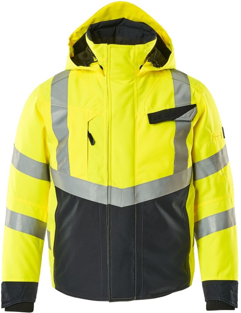 MascotWinterjackeHastingsSafeSupreme15535-231Hi-visGelbSchwarzblau-XXL