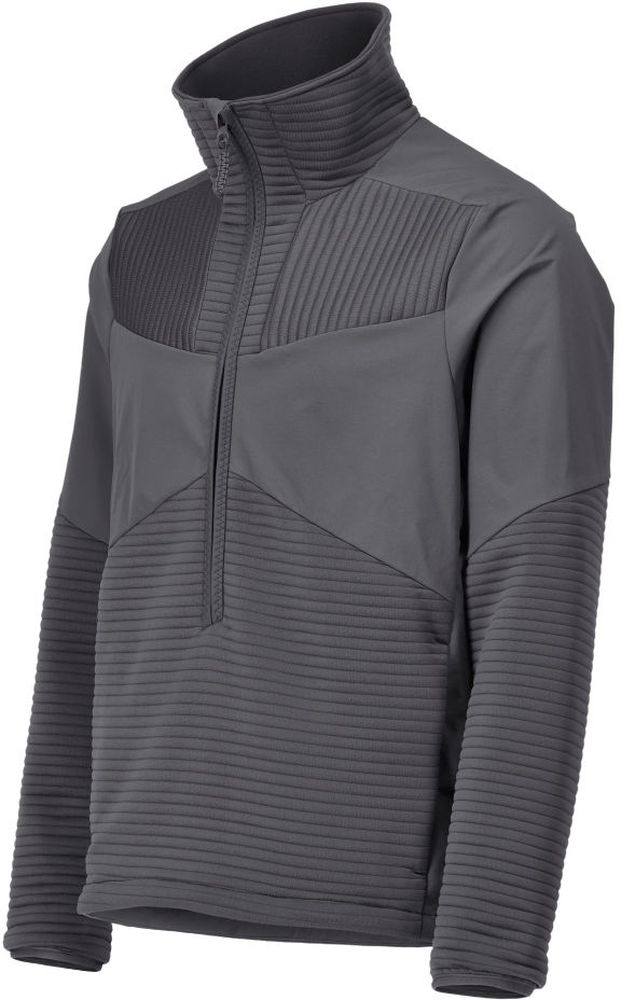 MascotFleecepullovermitkurzemReiverschlussundFutterCustomized22005-681Anthrazitgrau-XXL