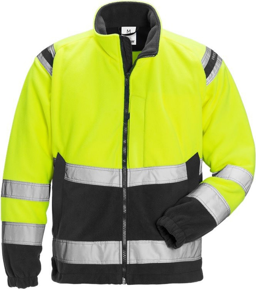 FristadsWarnschutz-JackeHighVisFleecejackeKl34041FEWarnschutz-GelbSchwarz-XS