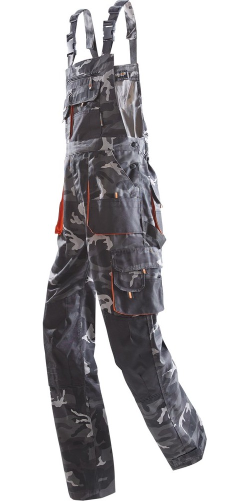 TerratrendJobLatzhoseGrauSchwarz