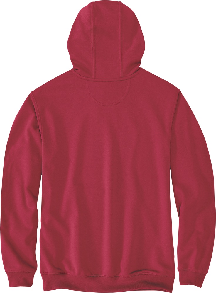 CarharttSleeveLogoHoodedSweatshirtK288IndustryRed-XXL