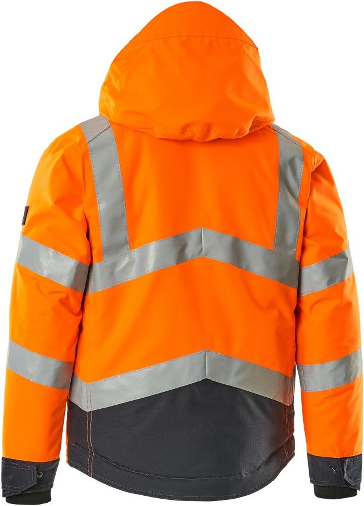 MascotWinterjackeHastingsSafeSupreme15535-231Hi-visOrangeSchwarzblau-XXL