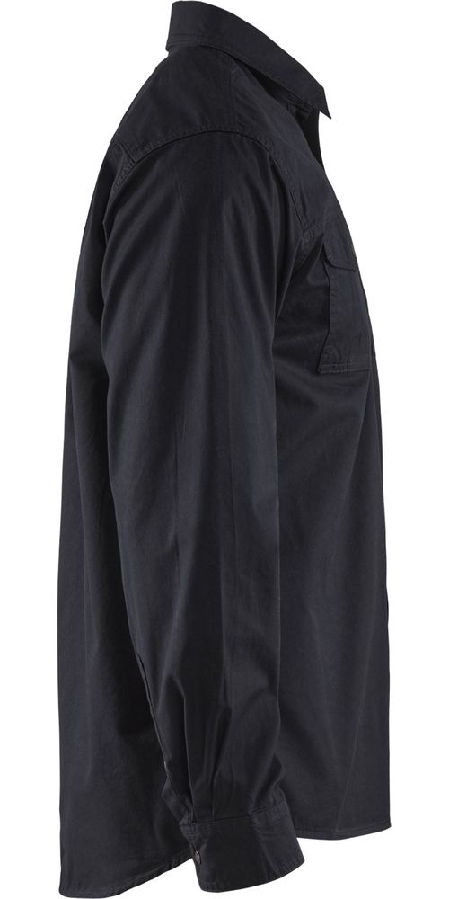 BlklderBaumwollhemd32971135Schwarz-4XL