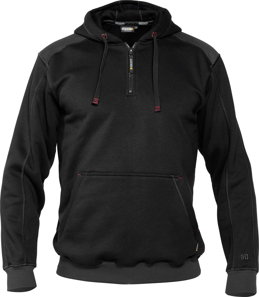 DassyKapuzensweatshirtIndyCOPES90SchwarzAnthrazitgrau