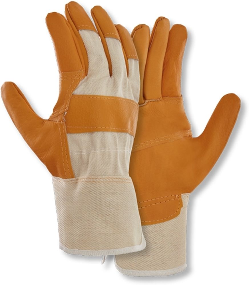 teXXorMbelleder-HandschuheHellesLeder12Stck1165LederHellDrellWei-10