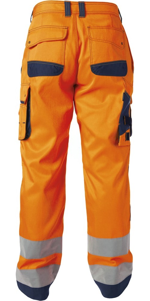 DassyWarnschutzhosemitKniepolstertaschenChicagoPESCO74NeonorangeDunkelblau