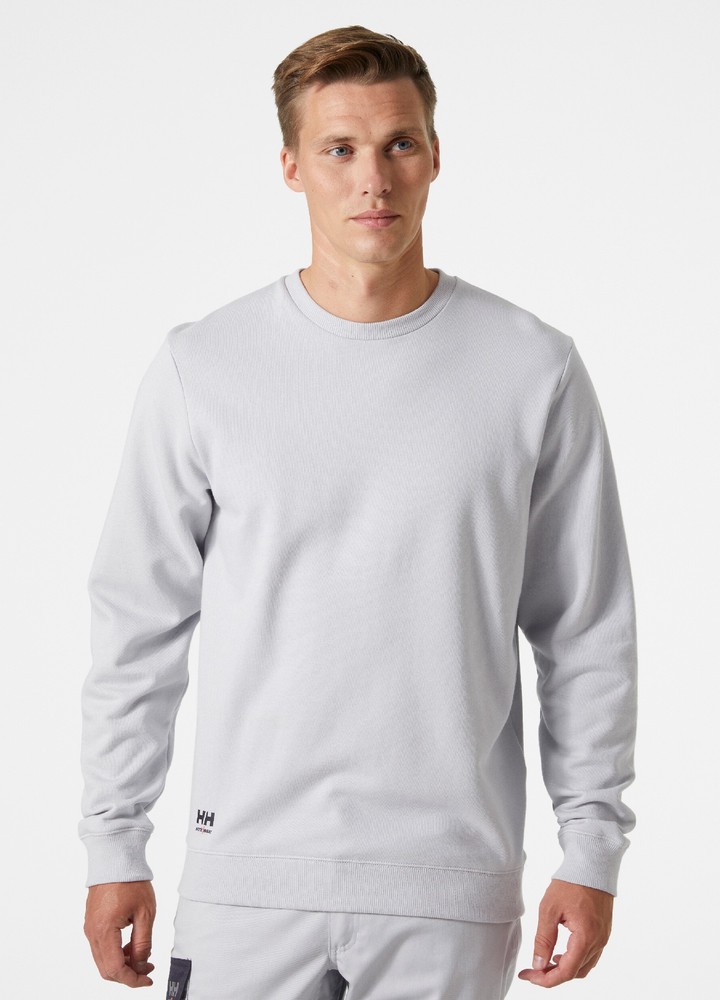 HellyHansenClassicSweatshirtGreyFog-XS
