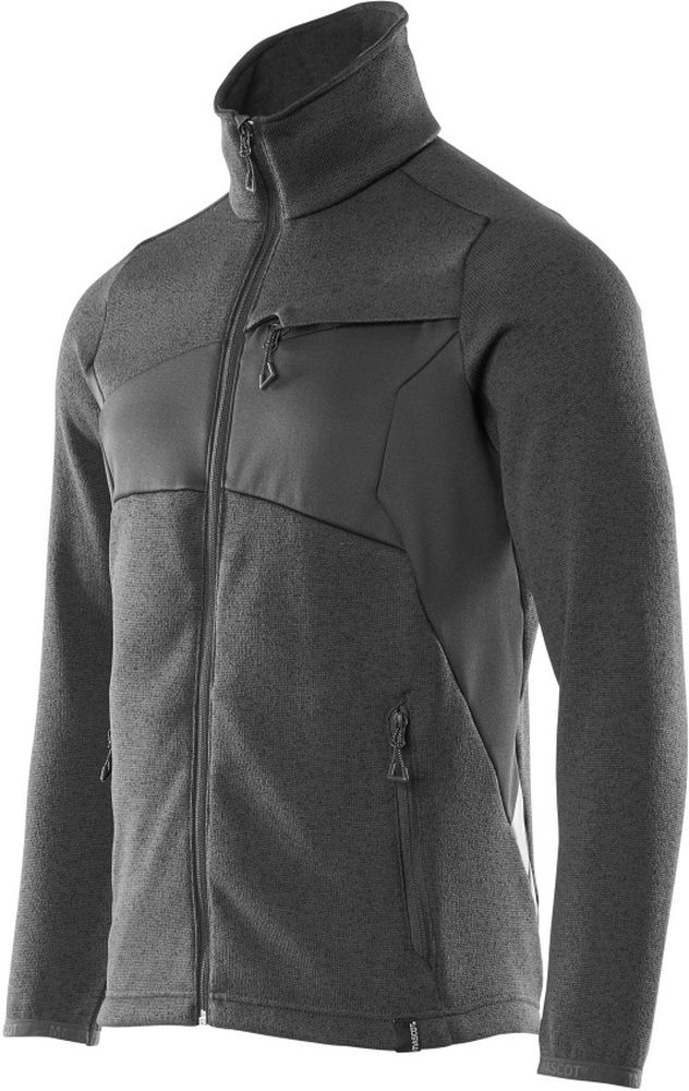 MascotStrickpullovermitReiverschlussAccelerate18105-951Schwarz-XXL