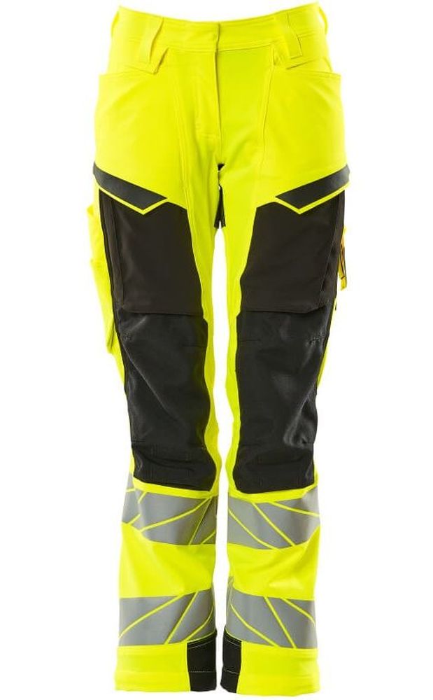 MascotDamenHosemitKnietaschenAccelerateSafe19078-511Hi-visGelbSchwarz-C3476
