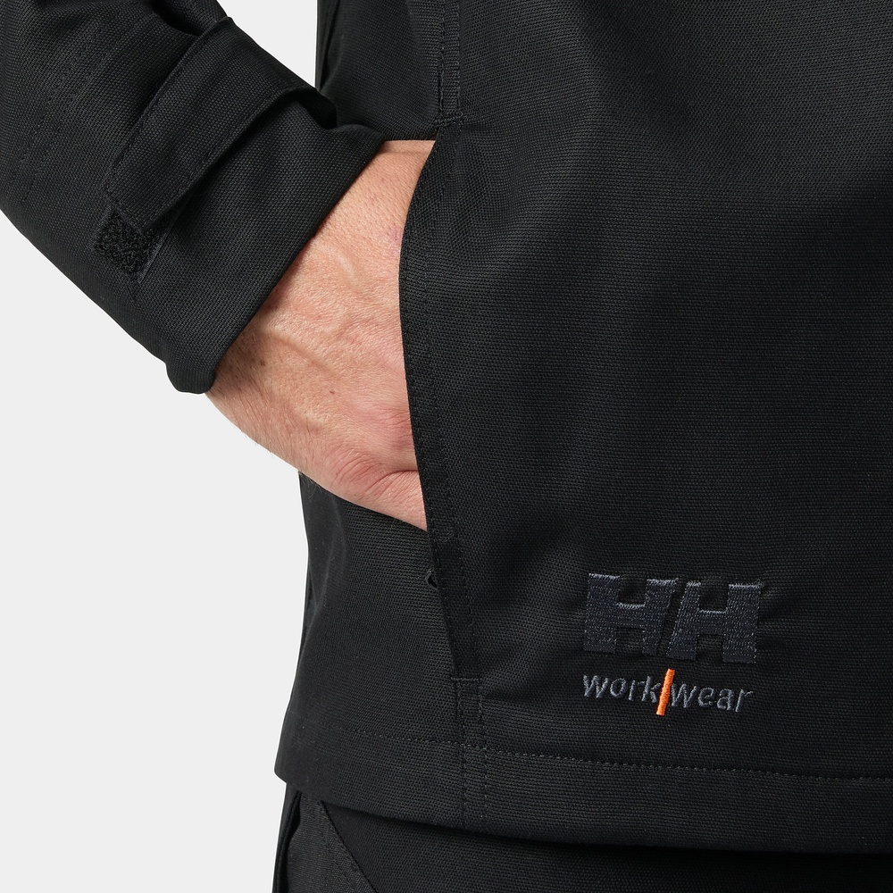 HellyHansenArbeitsjackeOxford20WorkJacket77260Black-XS