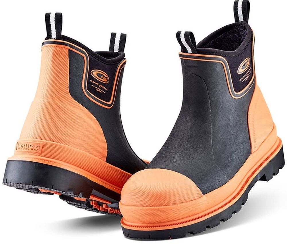 GrubsGummistiefelS5CeramicDriverSafetyWelliesGDRIVEOrange-3940UK6DE3940
