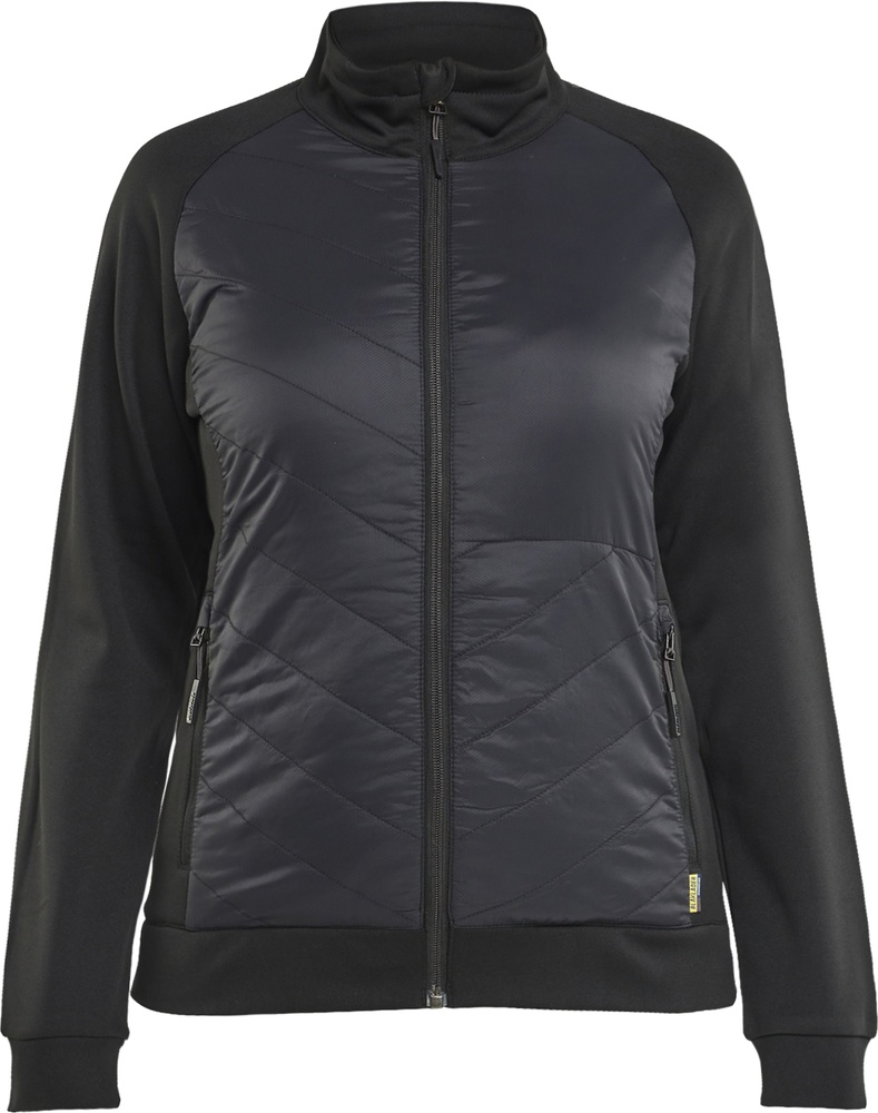 BlklderDamenHybridSweater34192526SchwarzDunkelgrau-L