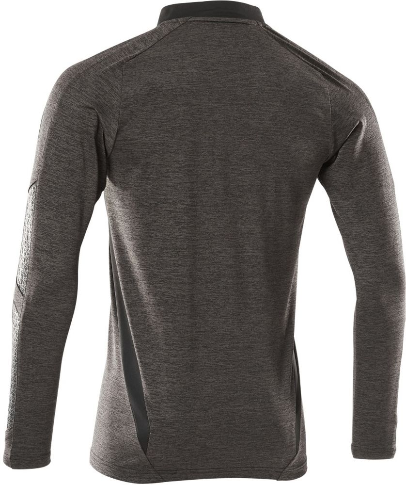 MascotPolo-ShirtLangarmAccelerate18081-810DunkelanthrazitmeliertSchwarz-XXL