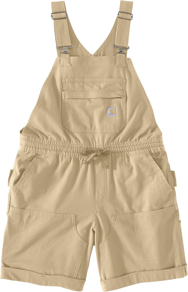 CarharttDamenArbeitsshortsForceRipstopShorTall107398ClassicBeige-L