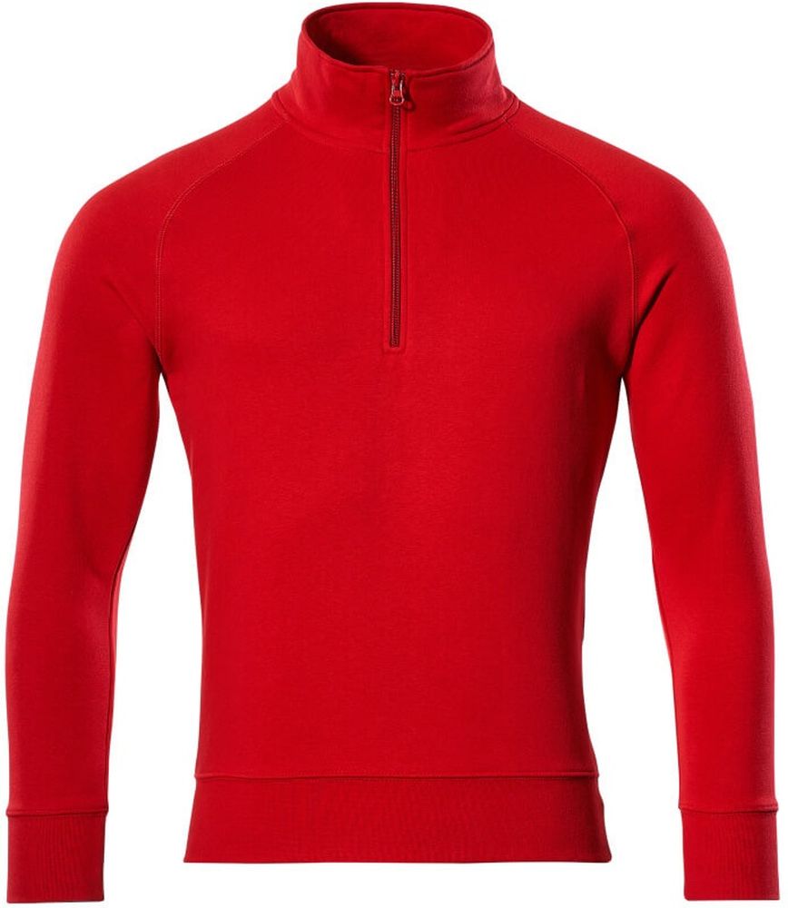 MascotSweatshirtmitkurzemReiverschlussNantesCrossover50611-971Verkehrsrot-XXL