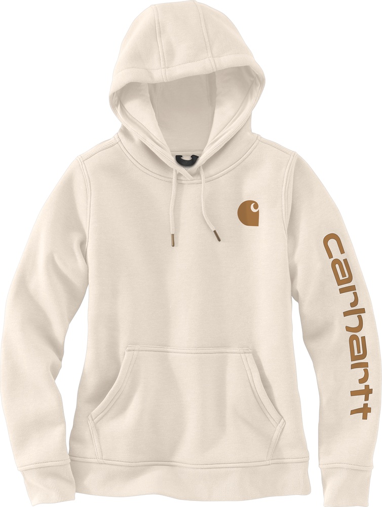 CarharttDamenLogoSleeveGraphicSweatshirt102791MaltCarharttBrown-L