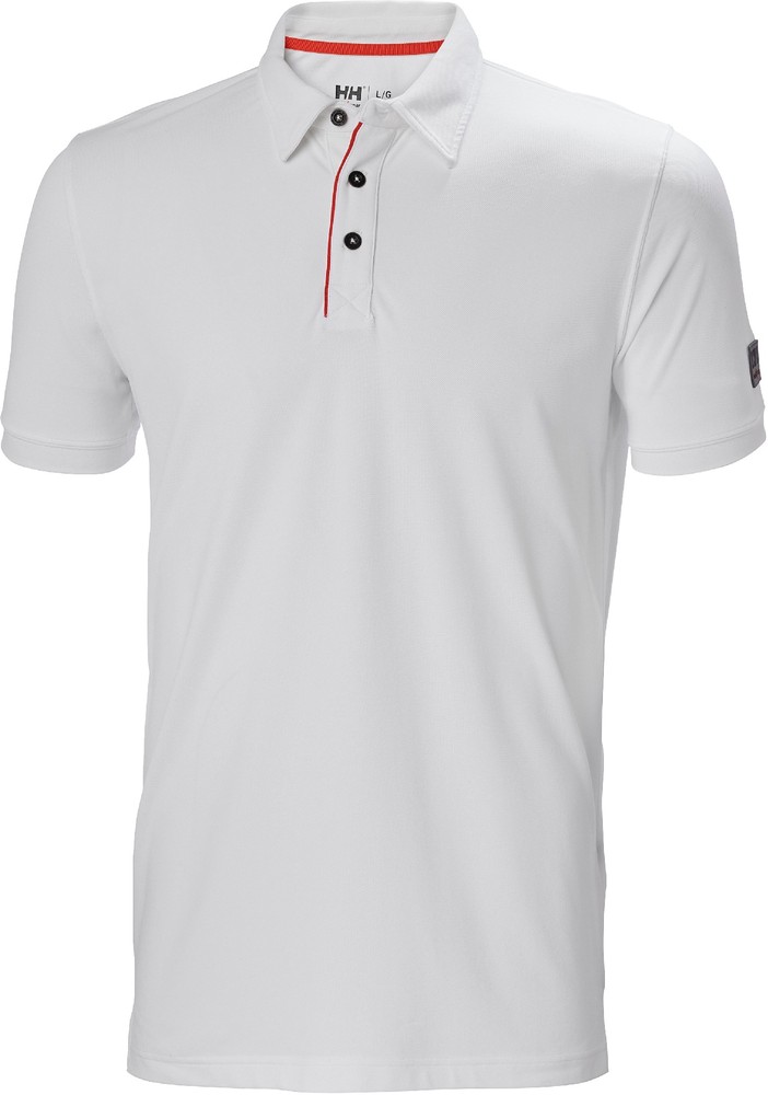 HellyHansenKensingtonTechPoloShirtWhite-XS