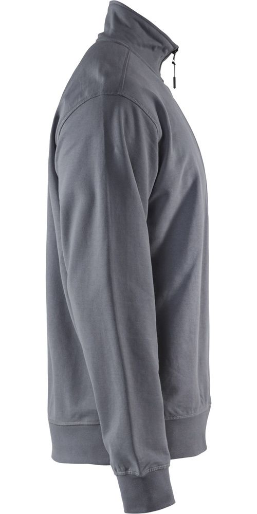 BlklderSweatshirtHalf-Zip33691158Grau-4XL