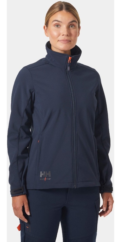 HellyHansenDamenSoftshelljackeLunaSoftsJacketNavy-XS