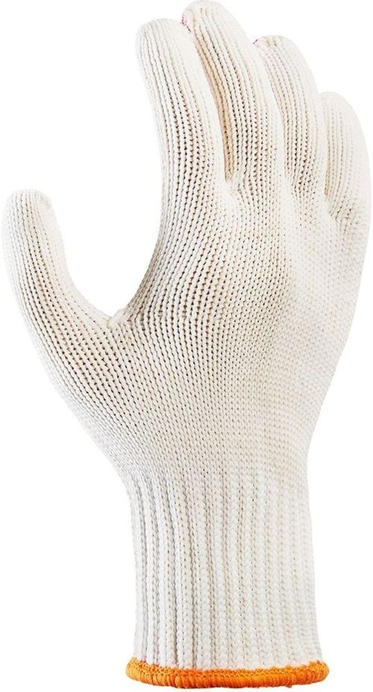 teXXorGrobstrick-HandschuheBaumwolleNylon12Stck1945BeigeRoteNoppen-8