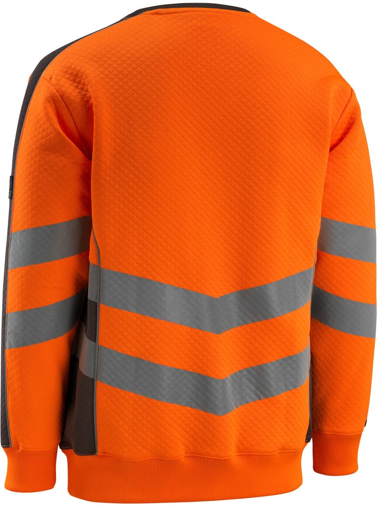 MascotSweatshirtWigtonSafeSupreme50126-932Hi-visOrangeDunkelanthrazit-XXL