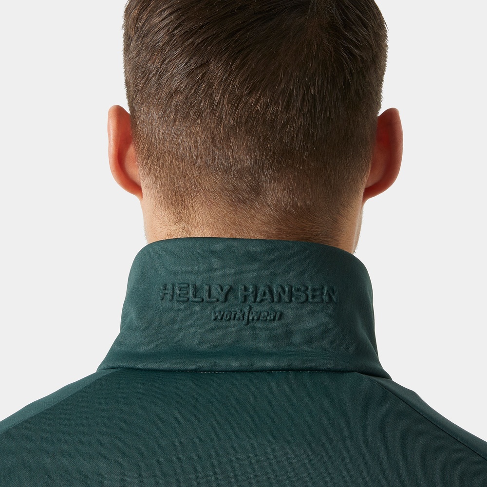 HellyHansenFleecejackeTechMidlayer72380DarkestSpruce-XS