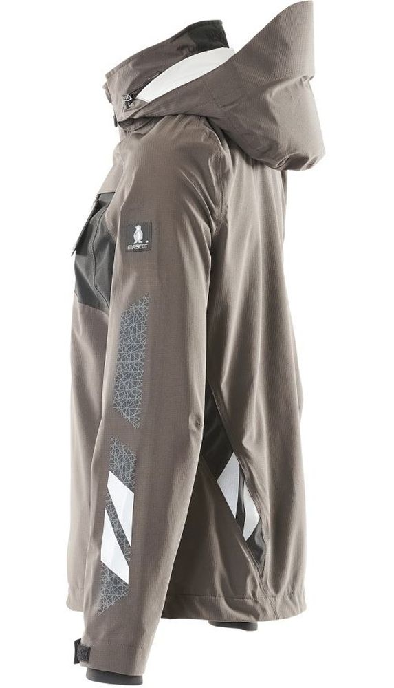 MascotDamenHardShellJackeAccelerate18011-249DunkelanthrazitSchwarz-XXL