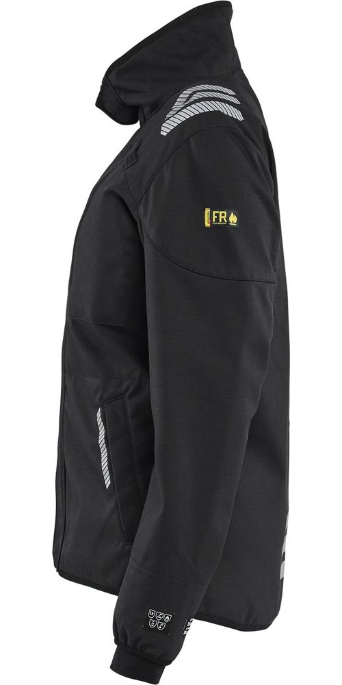 BlklderDamenArbeitsjackeSoftshellJackeInhrent44421560Schwarz-L